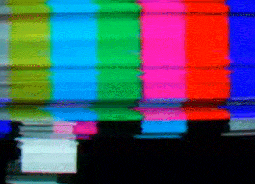 TV static 404 error not found